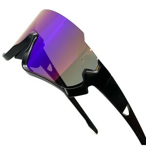 Men Sunglasses Fashion Sport Blue‎ Mirrored Lens Cycling Running Lentes Gafas